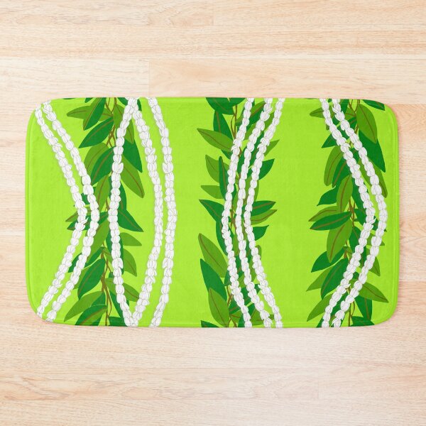 Item preview, Hawaiian Maile and Pikake Lei on Lime designed and sold by Linda Maliuana.