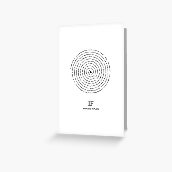 Item preview, If by Rudyard Kipling vinyl spiral designed and sold by ArlacV.