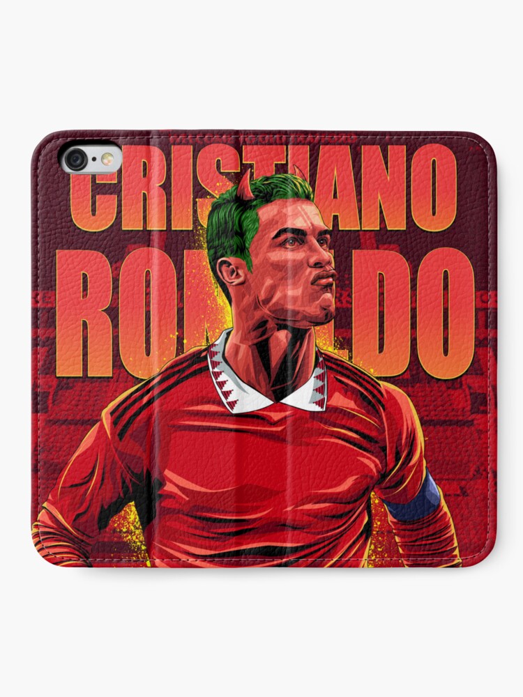 Alternate view of Cristiano Ronaldo Fantasy Illustration iPhone Wallet