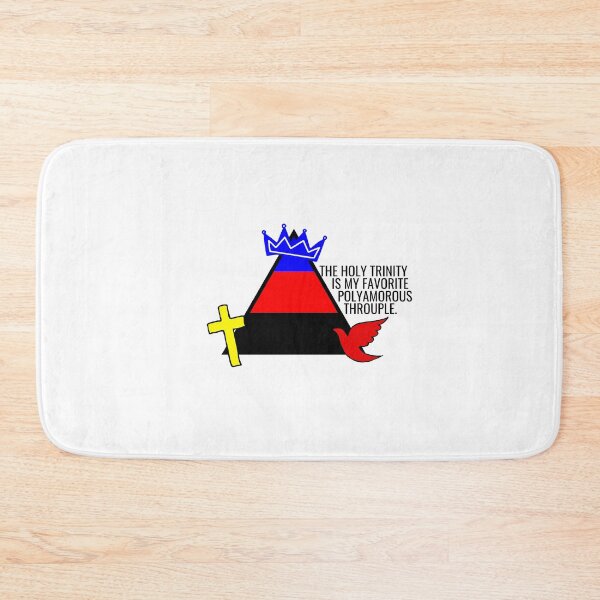 Item preview, The Holy Trinity is my favorite polyamorous throuple designed and sold by holyqueerit.