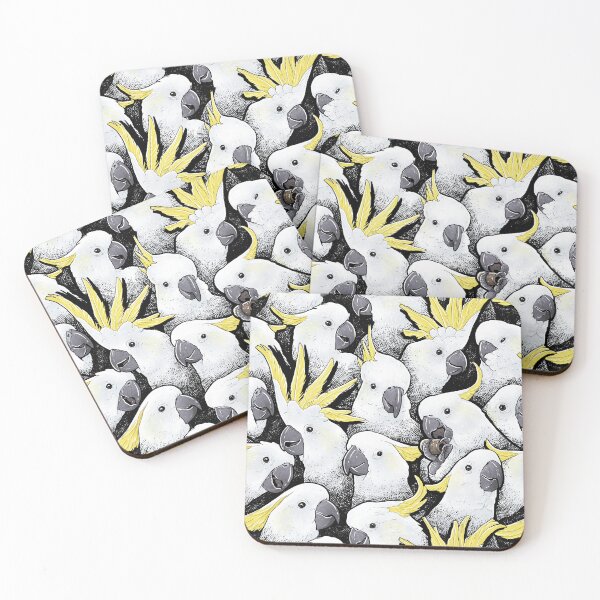 Item preview, Sulfur Crested Cockatoo [black] designed and sold by MaratusFunk.