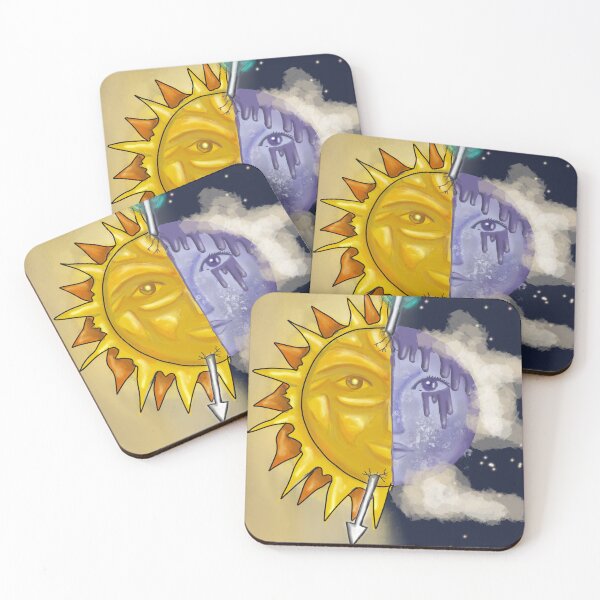 Item preview, Mr. Sunshine and Ms. Midnight Rain designed and sold by artsyfartsyGMD.