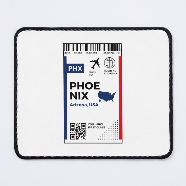 Item preview, Phoenix Flight Ticket Boarding Pass Travel designed and sold by Supra Designs.