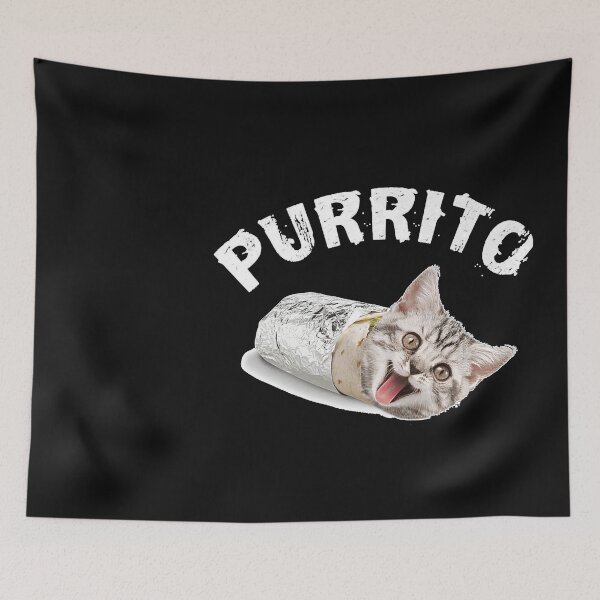 Item preview, Funny Burrito Shirt Cat T Shirt Kitty Mexican Food Gift designed and sold by alaiuggrobe.