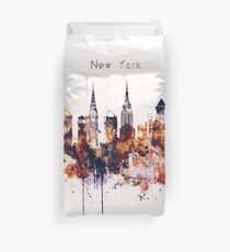NYC New York Skyline Poster Kunstdruck Bettbezug