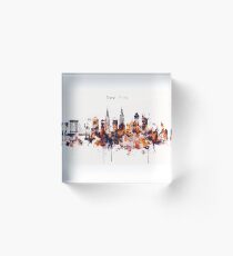 NYC New York Skyline Poster Art Print Acrylic Block