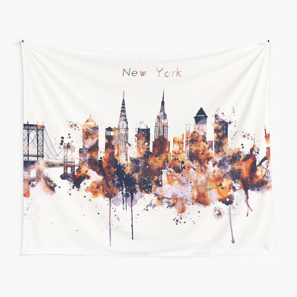 Artikel-Vorschau von NYC New York Skyline Poster Kunstdruck, designt und verkauft von IvonDesign.
