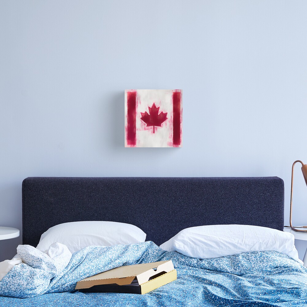 Maple Leaf Flag No. 2, Series 1 Canvas Print
