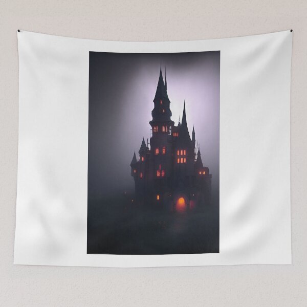 Item preview, Castle at night designed and sold by zorropriest.