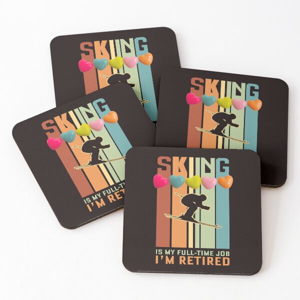 Item preview, SKIING IN RETIREMENT designed and sold by starfishstuff.