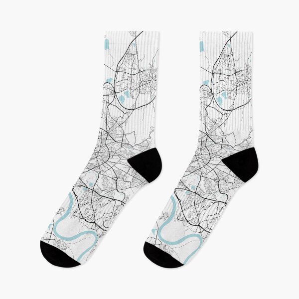Item preview, Dusseldorf City Map of Germany - Circle designed and sold by deMAP.