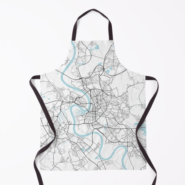 Item preview, Dusseldorf City Map of Germany - Circle designed and sold by deMAP.