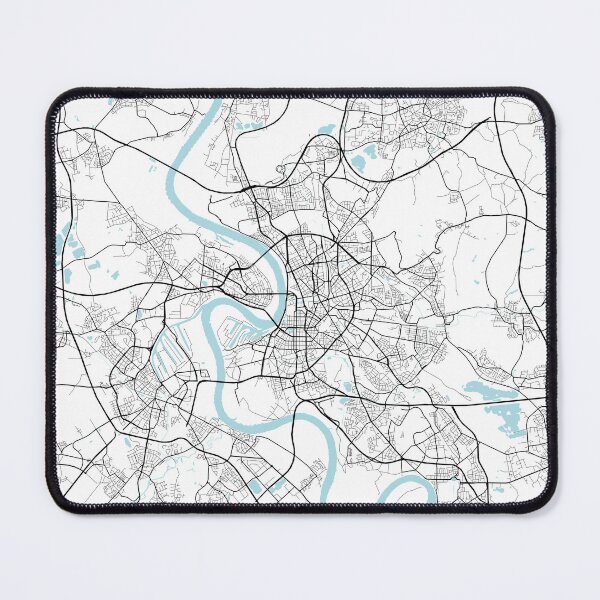 Item preview, Dusseldorf City Map of Germany - Circle designed and sold by deMAP.