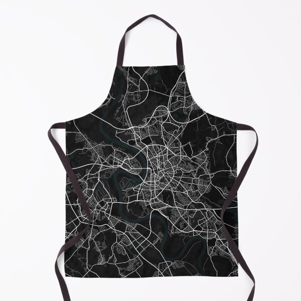 Item preview, Dusseldorf City Map of Germany - Dark designed and sold by deMAP.