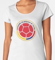 Federacion Colombiana de futebol - colombian soccer Women's Premium T-Shirt