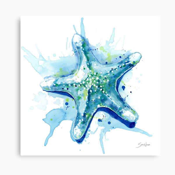 Starfish Waters II Canvas Print