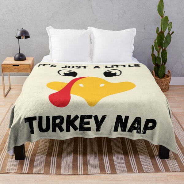 Item preview, It's Just a Little Turkey Nap designed and sold by AllRyeTea.