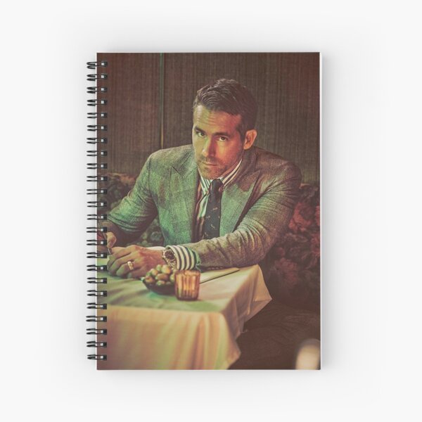 Ryan Reynolds fan merchandise, pillows, shirt, tapestry, coloring book,  notebook