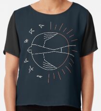 Schluck die Sonne Chiffontop