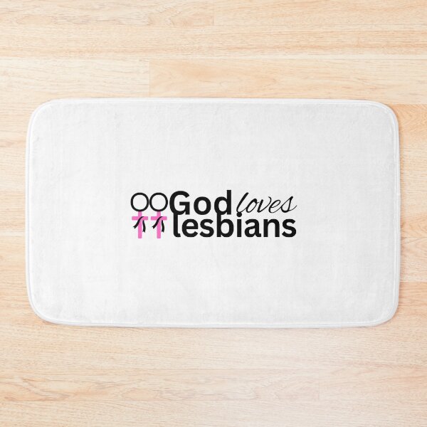 Item preview, God loves Lesbians designed and sold by holyqueerit.