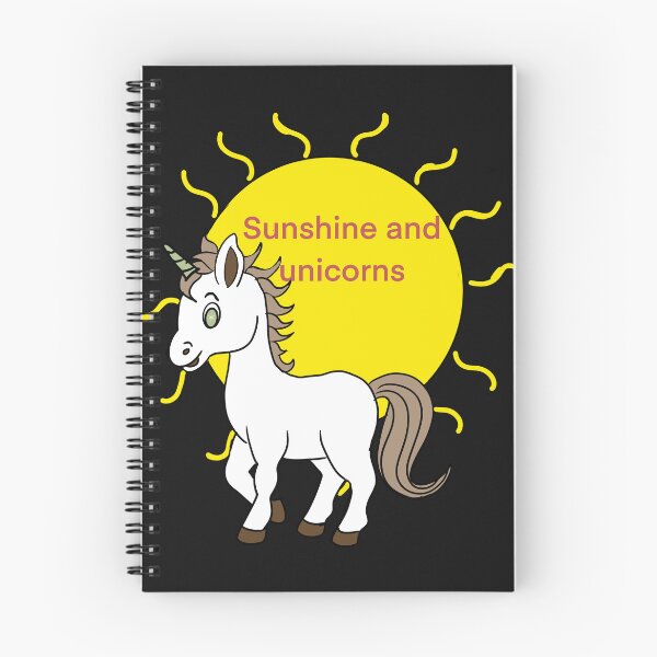 Aperçu de l'œuvre Soleil et licornes créée et vendue par RTMTSHIRTS.