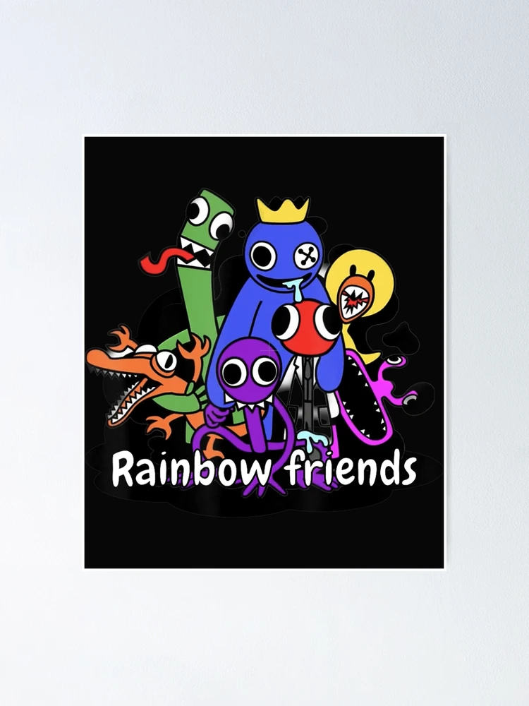 rainbow friends  Poster for Sale by Memingful