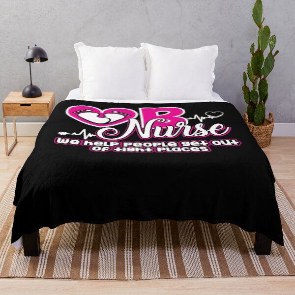 Item preview, OB Nurse We Help People Get Out Of Tights Places designed and sold by UnknownArtistt.