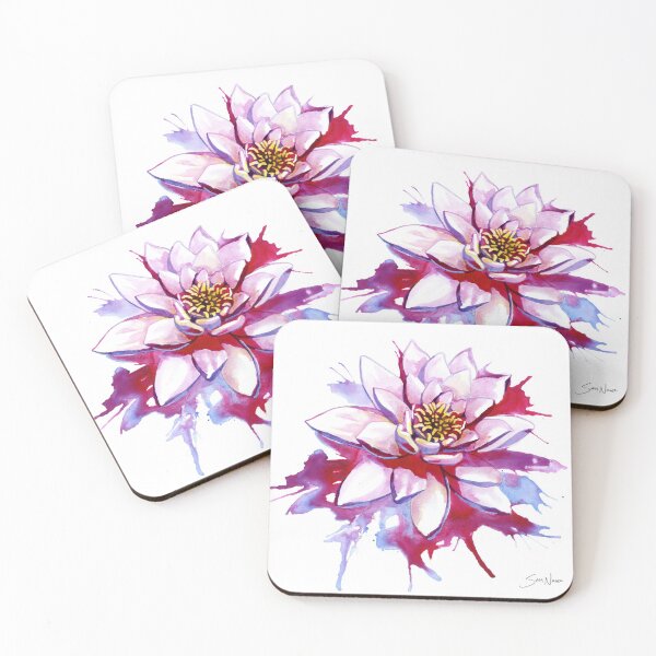 Item preview, Bleeding Lotus designed and sold by SamNagelArt.