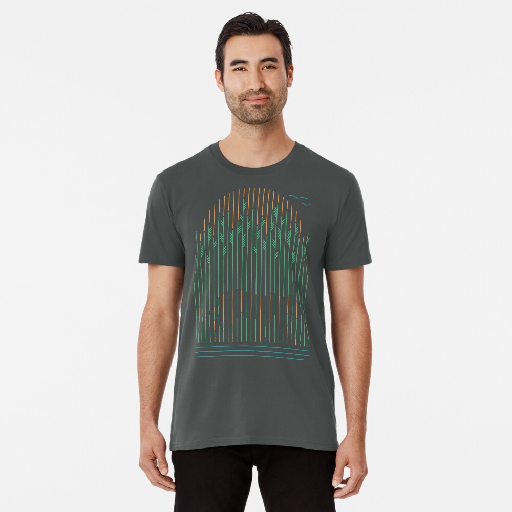 Aperçu de l'œuvre T-shirt premium créée et vendue par thepapercrane.