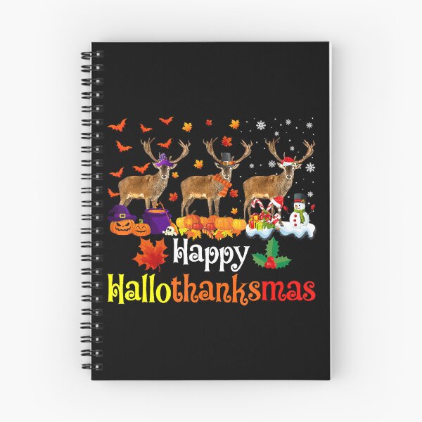 Item preview, Deer Lover Happy Hallothanksmas Halloween Xmas Party designed and sold by IsraelCastro.