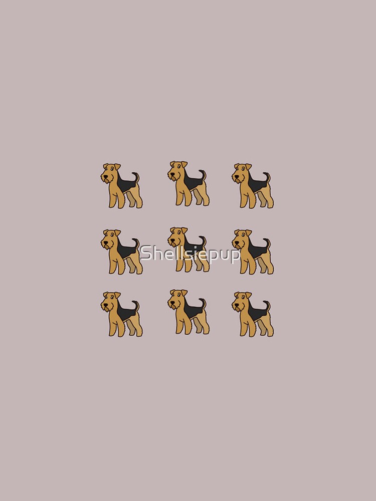 Thumbnail 4 of 4, iPhone Case, airedale designed and sold by Shellsiepup.