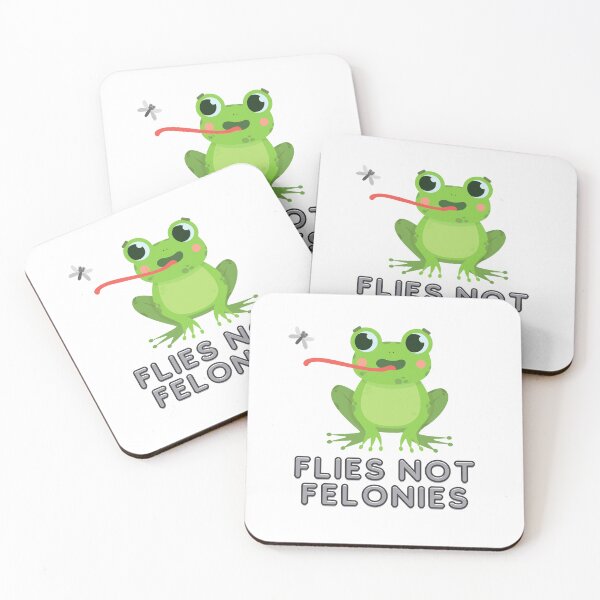 Item preview, Flies not Felonies designed and sold by The Fox Den YYC.