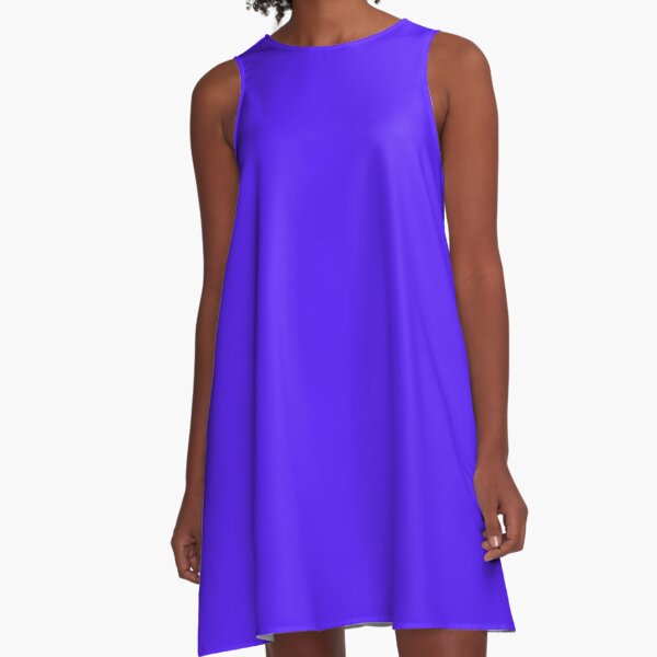 Han Purple A-Line Dress