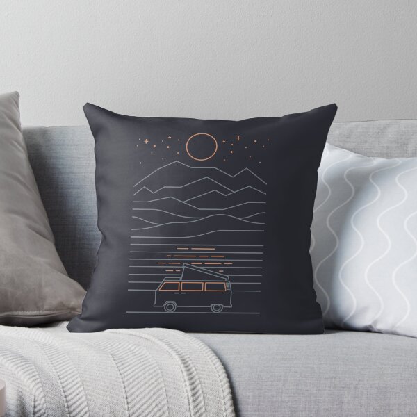 Van Life Throw Pillow