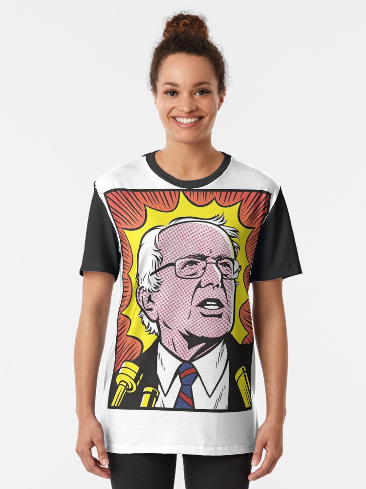 "Bernie Sanders Pop Art Meme" T-shirt by Memesense | Redbubble