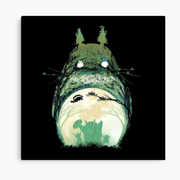 studio ghibli my neighbor totoro Canvas Print