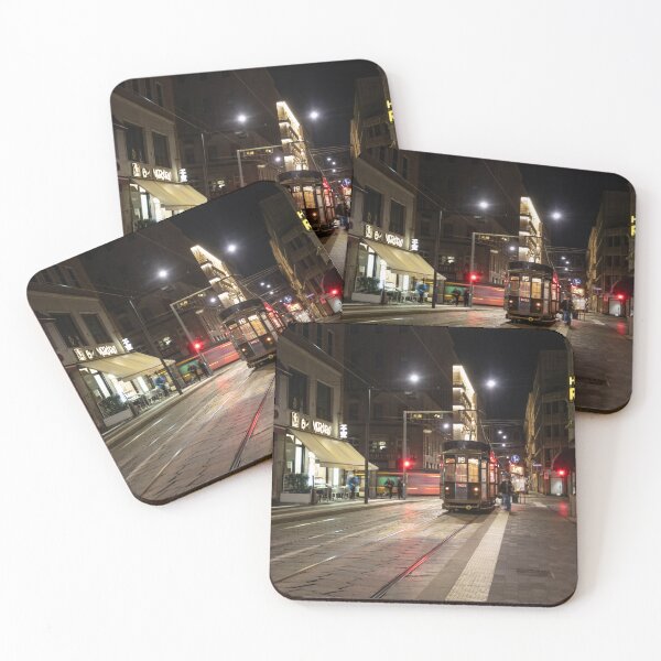 Item preview, Night Tram in Milan designed and sold by Traingeek Images.