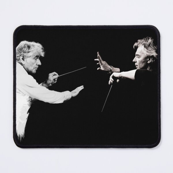 Item preview, Karajan vs Bernstein designed and sold by vivalarevolucio.