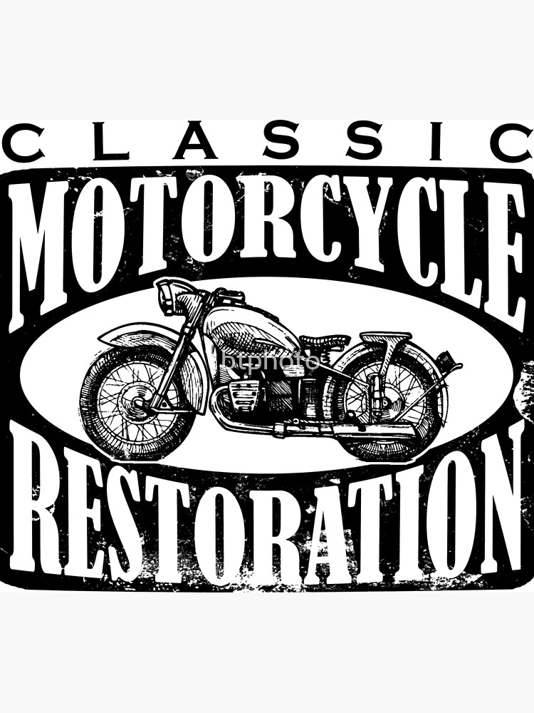 Classic discount motorcycle restoration