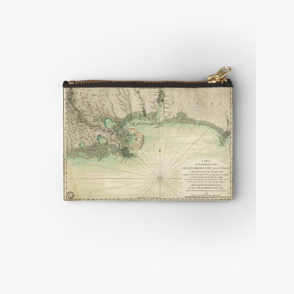Item preview, Map of Louisiana and Florida Gulf Coast (1778) designed and sold by allhistory.