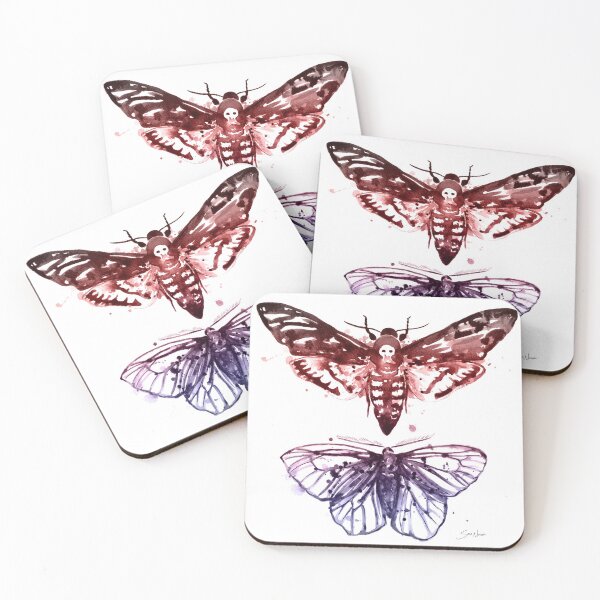 Item preview, Moth Specimen designed and sold by SamNagelArt.