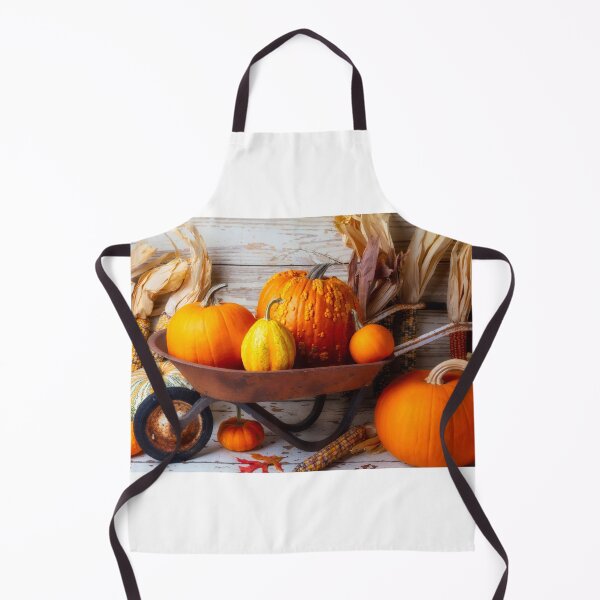 Item preview, Old Rusty Wheelbarrow Full Of Pumpkins designed and sold by Garry Gay.
