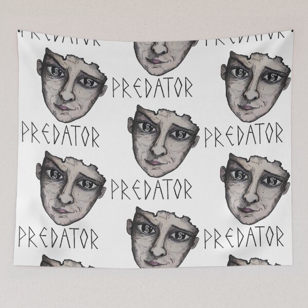 Item preview, Human Predator Greedy Money Eyes designed and sold by Mala-Tichan.