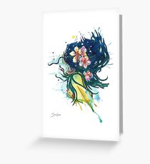Beach Goddess Greeting Card