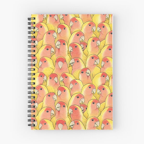 Item preview, Lutino Peach Face Lovebird designed and sold by MaratusFunk.