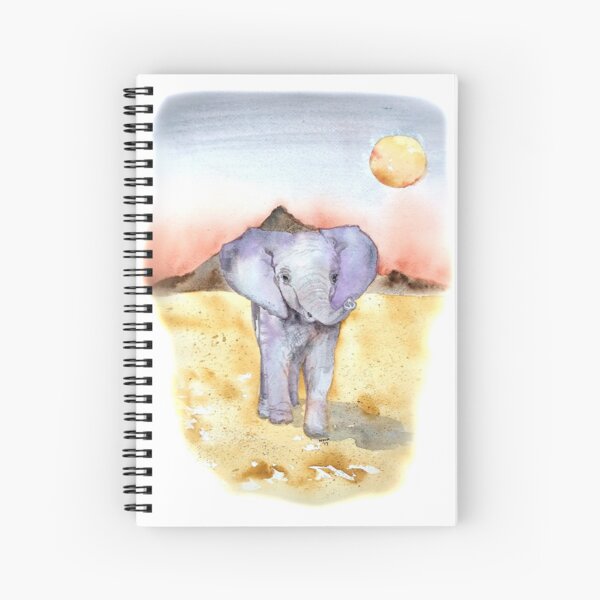 Elephant Walk Spiral Notebook
