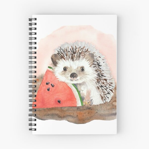 Item preview, Baby Hedgehog with Watermelon designed and sold by Helen Murdock-Prep.