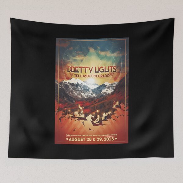 Item preview, Pretty Lights poster art designed and sold by AlainLebreton.