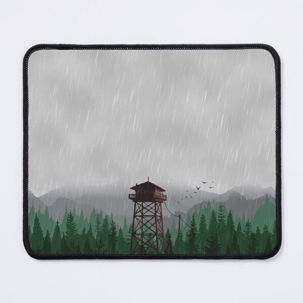 Item preview, Firewatch Rainy Day Art Design - 5k designed and sold by Colxbat.