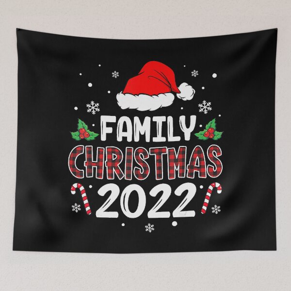 Aperçu de l'œuvre Famille Noël 2022 Chemises pour Femmes Hommes - Buffalo Plaid créée et vendue par IsraelCastro.